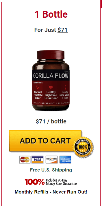 gorilla flow 1 bottle price
