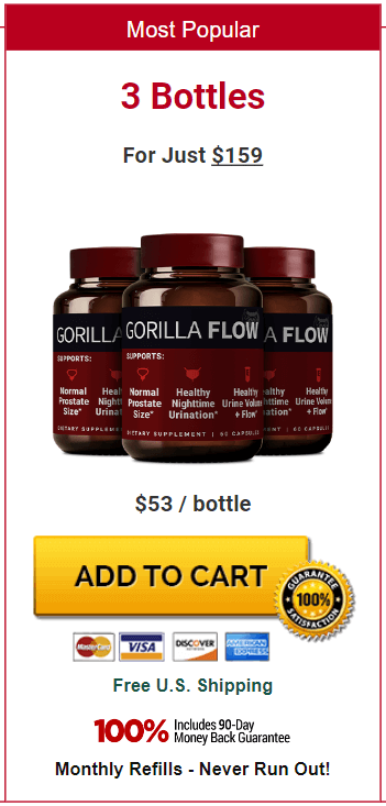 gorilla flow 3 bottles price